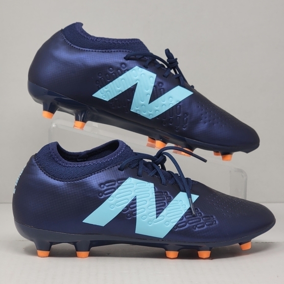 New Balance Tekela Magique FG V4+ ST3FN45 Mens Size 6.5 Soccer Cleats Navy New